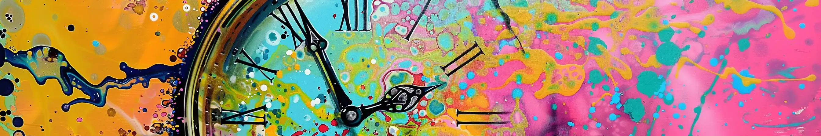 Abstract artwork for the Now page
